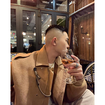 Gahksteudio New Years New Years Day Advanced Customized Private Clothes Show Double - sided Wool Jacket