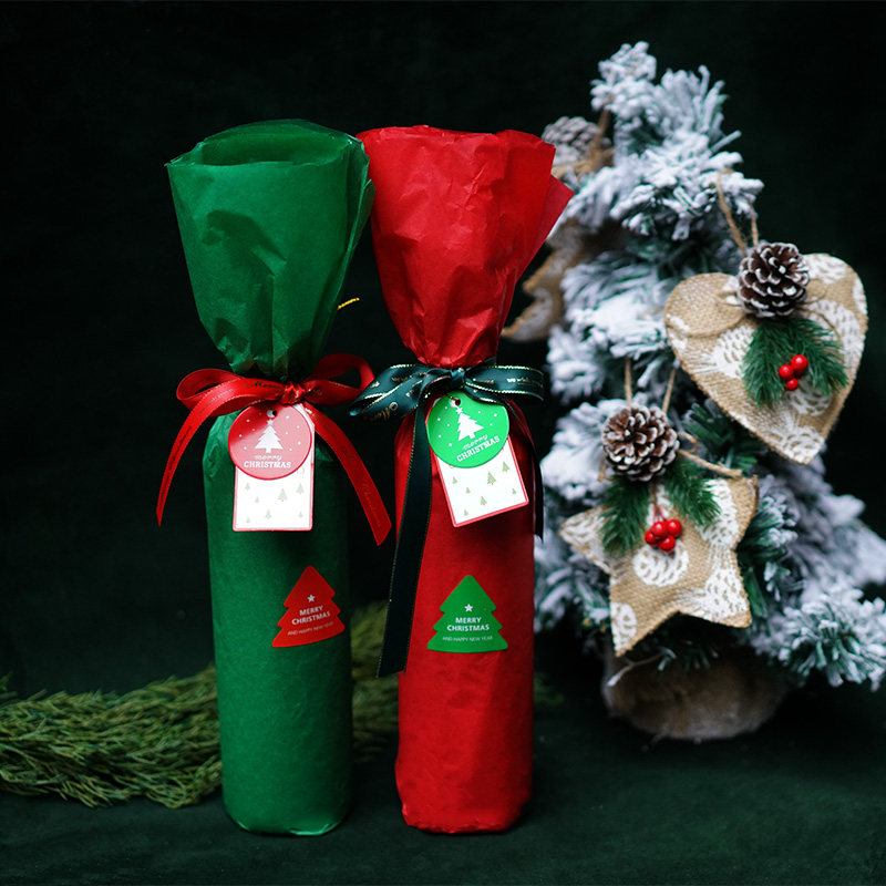 Large Red Large Green Sydney Paper Ultra Thin Bag Wine Bottle Apple Gift Wrapping Paper 16g Copy Paper