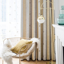 Childrens room Curtains Nordic Small Honeybee Child Anecdote Cotton Linen Blend Shading Curtain Flutter Window Cloth Curtain