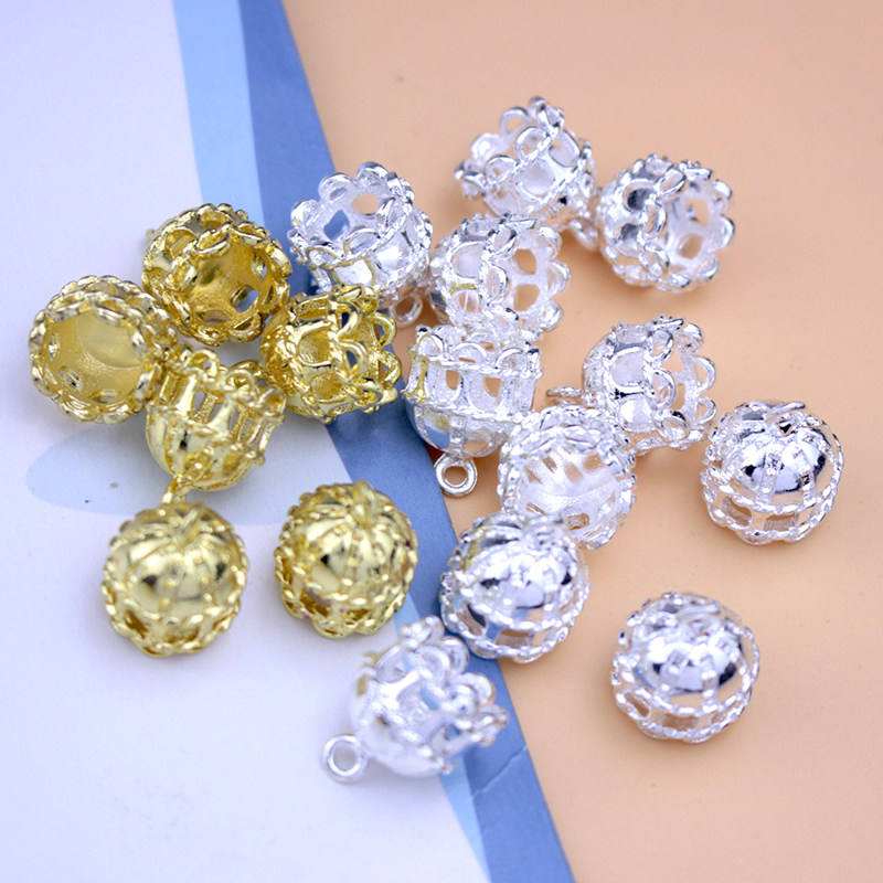 Alloy antique hairpin flower hat pendant ancient costume handmade DIY headwear accessories material Chinese hair accessories