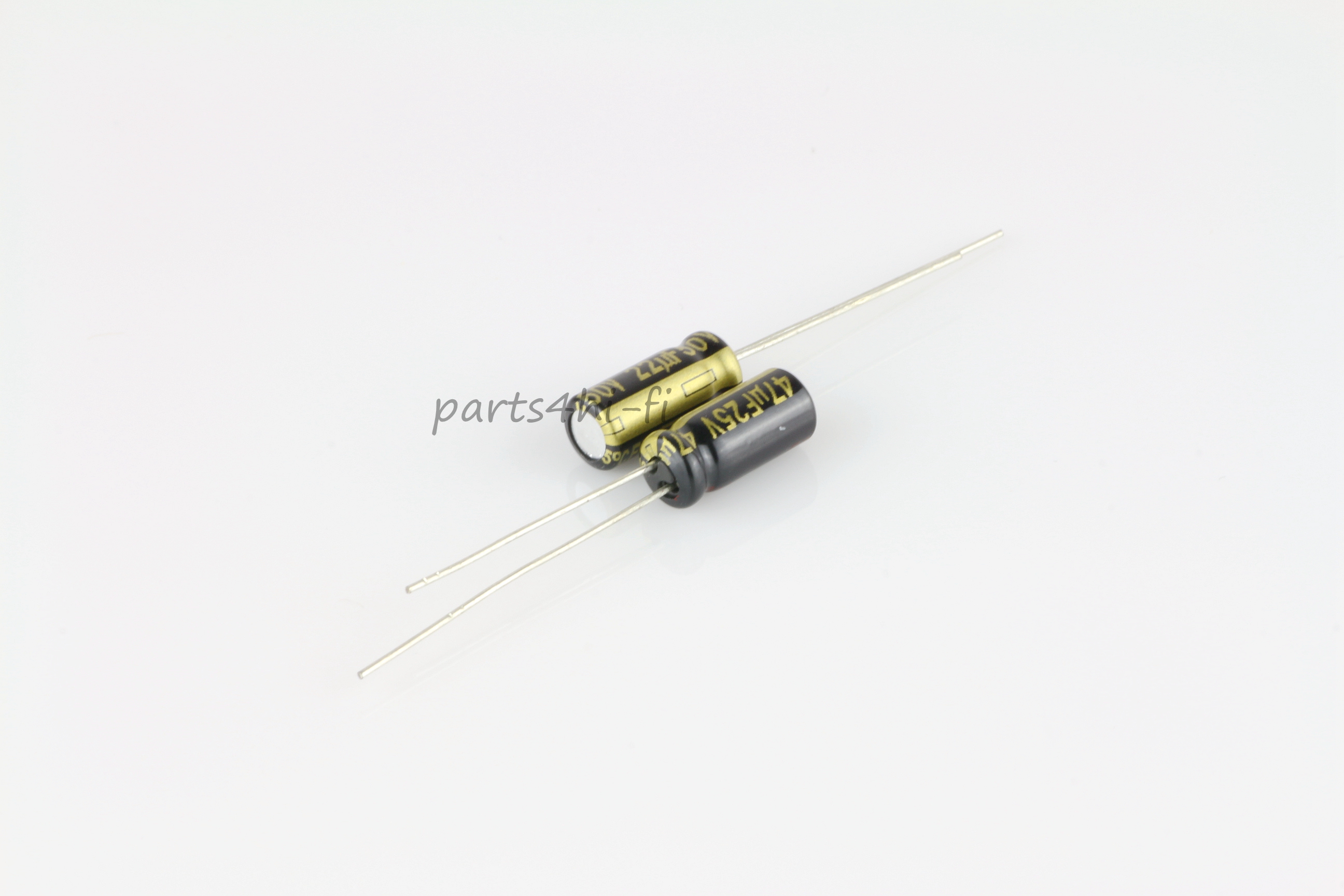 Panasonic (Panasonic) FM Department 22uf 50v Gold characters Low internal resistance Audio Fever capacitor