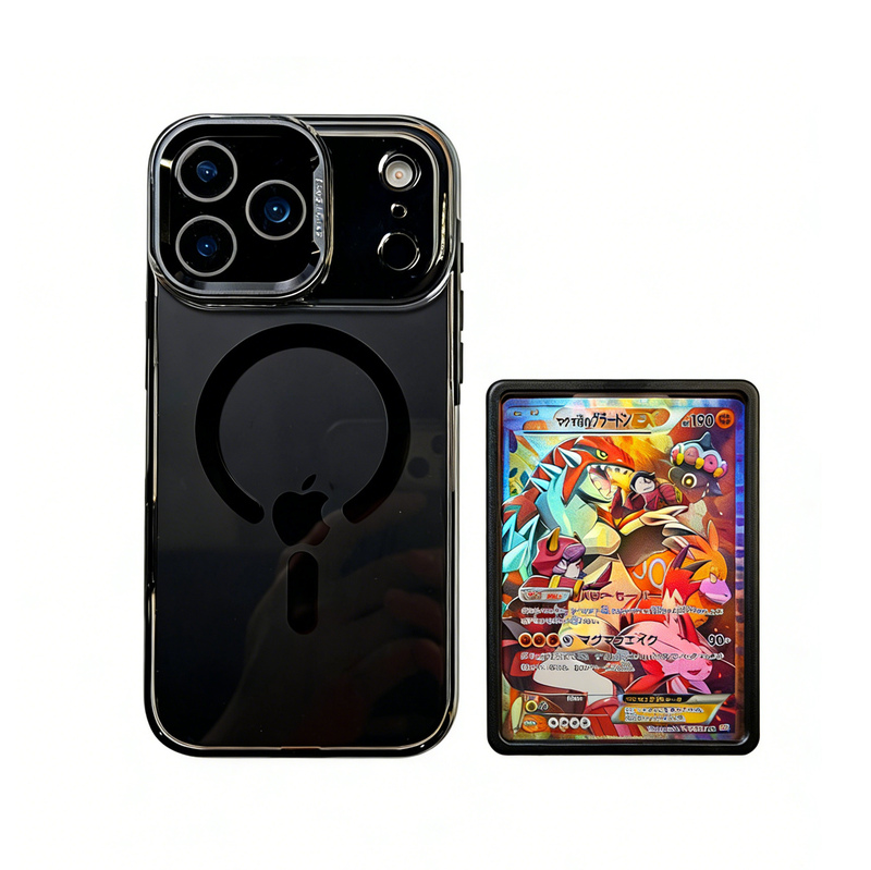 【Camera Button Protection】Magnetic Card Holder Phone Case for Apple iPhone 17 Pro Max Pokémon Ptcg Yu-Gi-Oh! Cards Magic: the Gathering 16 15 14 【Camera Button Protection】Magnetic Card Holder Phone Case for Apple iPhone 17 Pro Max Pokémon Ptcg Yu-Gi-Oh! Cards Magic: the Gathering 16 15 14