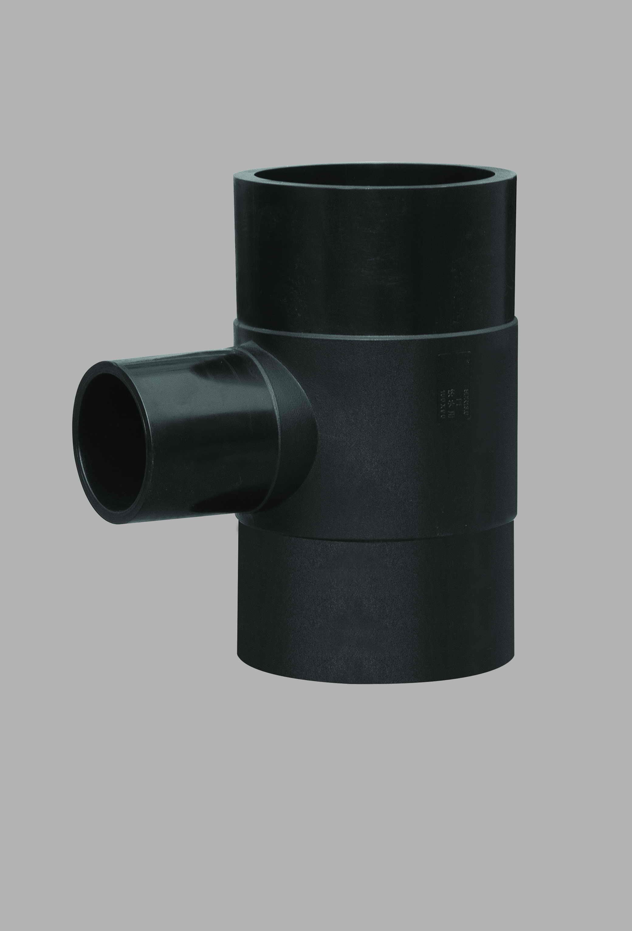 PE Tube fitting PE docking the isometric tee (specification 75 * 32 to 160 * 90)