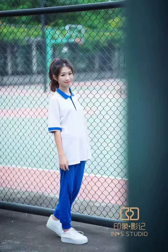 Форма для школьников, белая летняя одежда, футболка, штаны, куртка, для средней школы