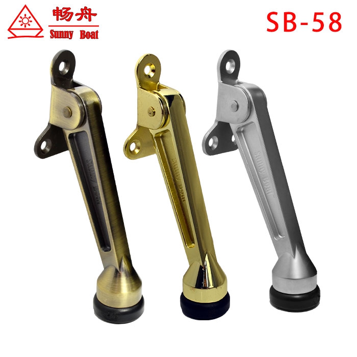 American air - proof heavy commercial foot - stepping door - suction brake block positioner plug