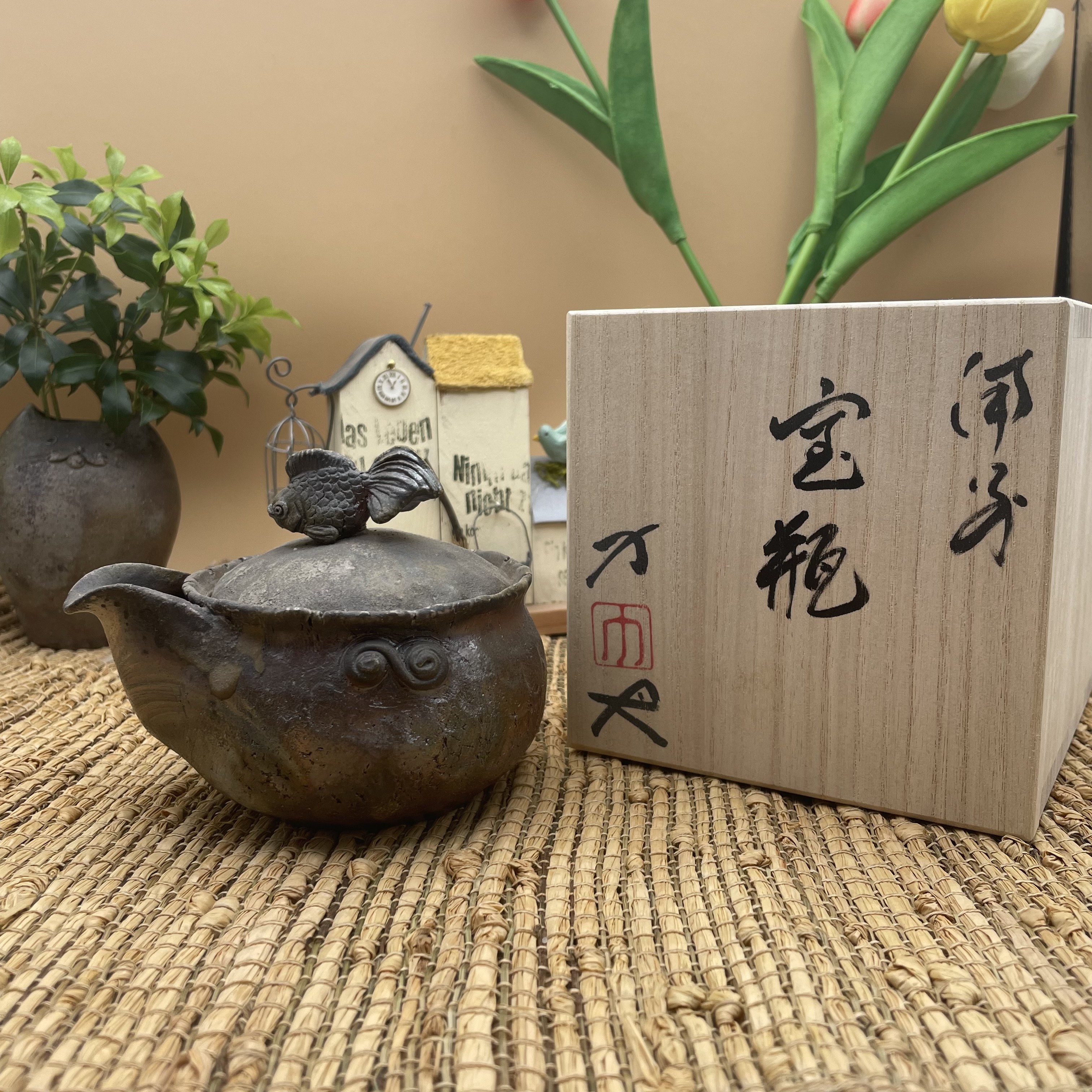 (Domestic Spot) Uber sauce in Japanese preparation of the Bao Kung Fu Teapot Day Style Coarse Pottery Tea Tea-Taobao