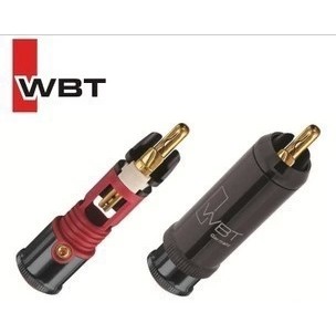 American WBT 0114 RCA Audio Signal Line Connector Signal Wire Gilded Terminal Fever Sound Connection