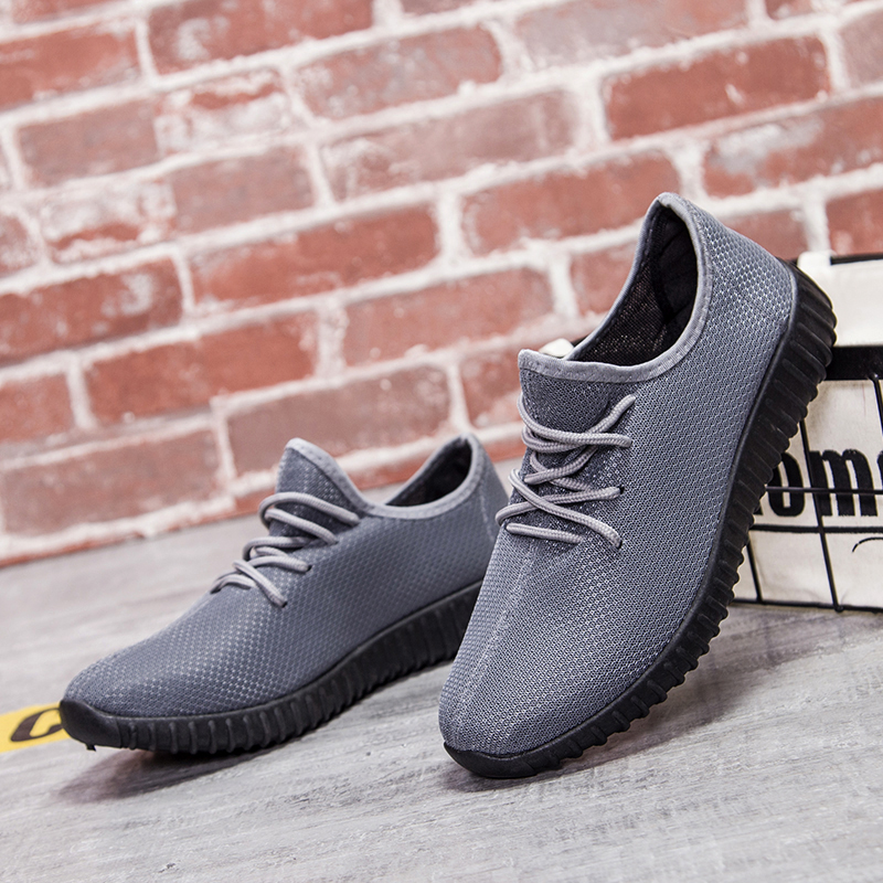 Mùa hè mới giày thông thường giày đế thấp giày thoáng khí Giày đơn nam hoang dã Giày dừa chạy shoes giày thủy triều cong giay the thao nam