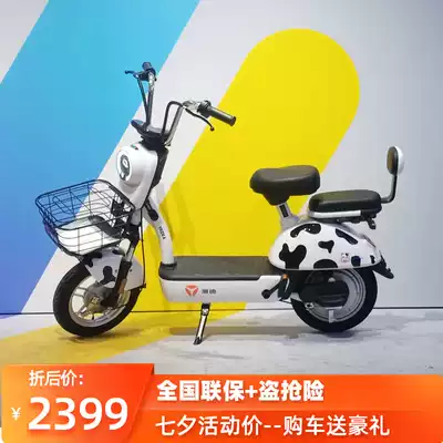 Yadi electric car Emi lithium battery can extract new national standard electric bicycle light adult scooter adult electric car