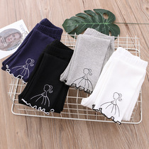 Girls Leggings Spring and Autumn Style 2022 Spring New Childrens Spring Clothes Baby Girls Slim Pants