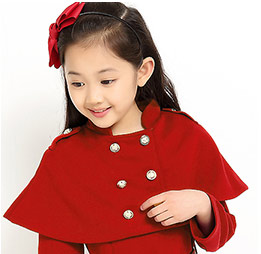 Cape pour fille en cachemire - Ref 2156902 Image 6