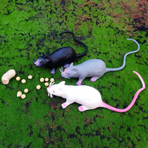 Simulation mouse model white mouse black mouse gray mouse Halloween whole person spoof tricky toy horror scary toy