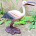 Mô phỏng Bird Zoo Mô hình Chim Flamingo Vẹt đà điểu Con công cần cẩu Đại bàng Đồ chơi trẻ em bằng nhựa - Đồ chơi gia đình