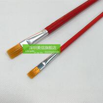 Special small brush for brushing BGA solder paste. Brush for brushing solder paste. BGA brush. Cleaning brush. Small brush with long handle.