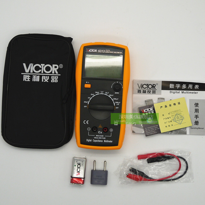 Victory meter VC6013 Digital capacitive table 200pF-20000uF
