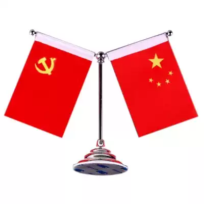 Car patriotic decoration PVC flag ornaments boutique car small five-star red flag car decoration car decoration