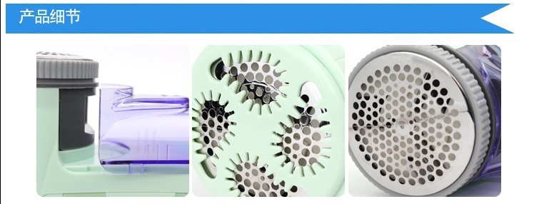 dụng cụ cắt lông xù trên quần áo Gemei 209 Máy cạo râu không dây Hair Ball Tông đơ Áo len Go Ball Maker Electric Hair Clipper Shave Ball - Link Remover máy cắt lông áo dạ