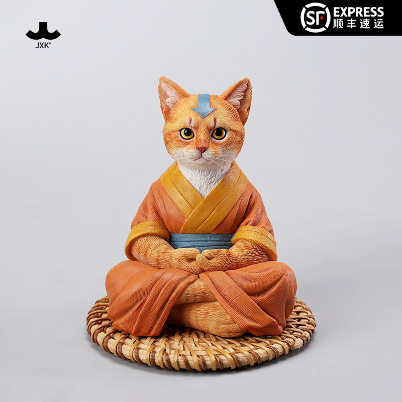 In Stock Jxk Airbender Cat Realistic Cat Model Figurine Resin Crafts Trendy Toy Doll In Stock Jxk Airbender Cat Realistic Cat Model Figurine Resin Crafts Trendy Toy Doll