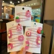 Клубничный медведь AB Hair Clip