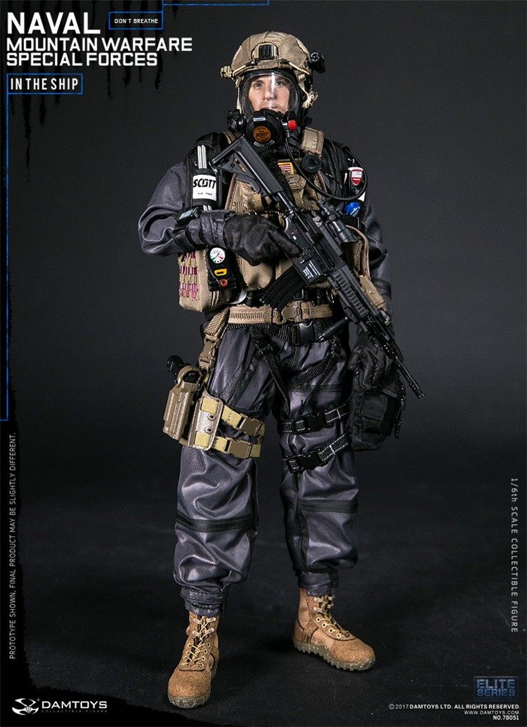 DAMTOYS 1/6 DAM78051 Naval Mountain Warfare Special Forces 12