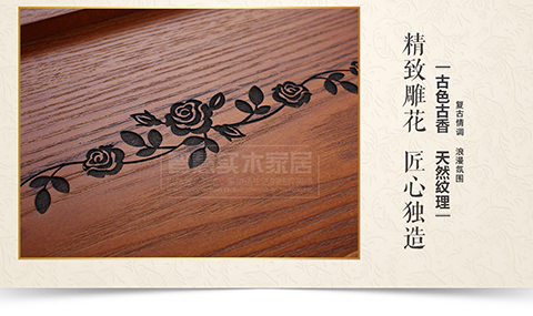 Gương lớn Trung Quốc gương gương vanity gương Phòng ngủ máy tính để bàn bằng gỗ vuông cổ điển HD - Gương gương nghệ thuật