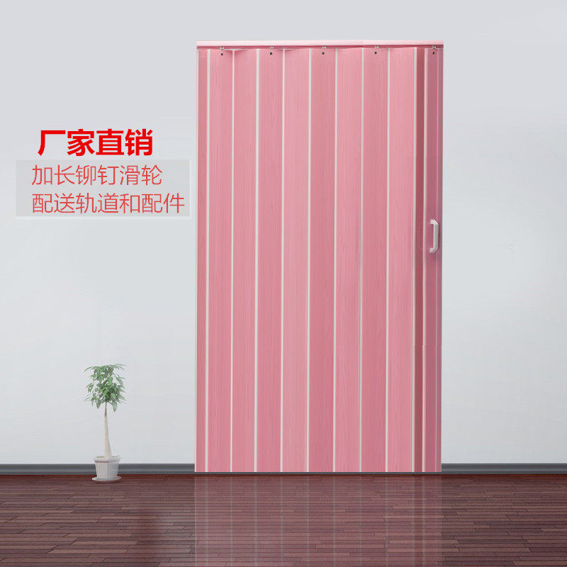 Customized pvc folding door glass door partition kitchen door interior door sliding door bathroom door shop door