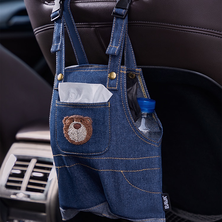 Bmw Tissue Bag, Denim Trendy Personalized Car Tissue Storage Box, Creative, Cute, Fashionable, Summer Season Bmw Tissue Bag, Denim Trendy Personalized Car Tissue Storage Box, Creative, Cute, Fashionable, Summer Season