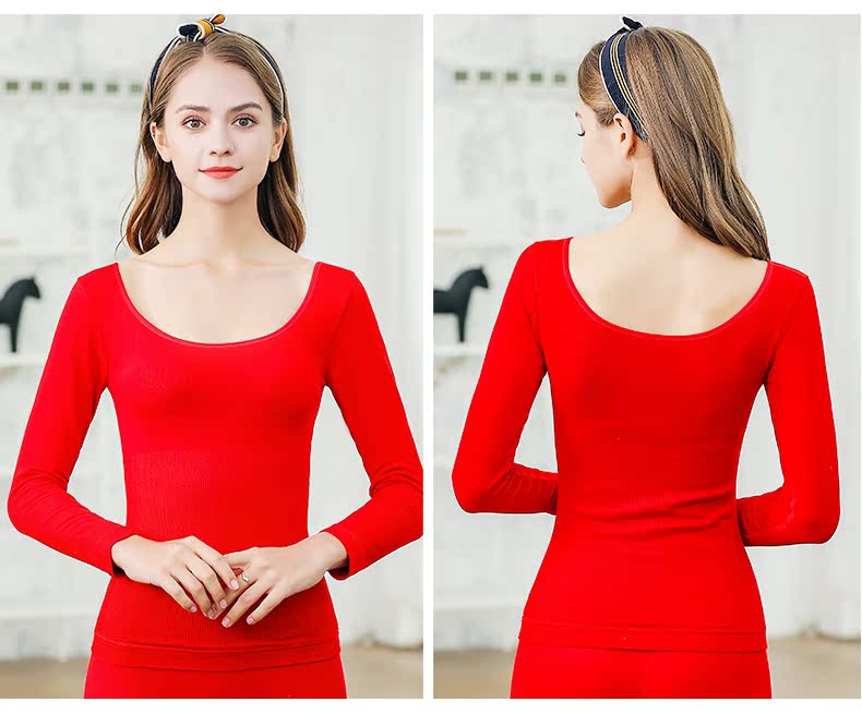 Quần lửng nữ cổ thấp bằng vải nhung cộng với nhung dày mùa đông bó sát cơ thể áo sơ mi chạm đáy áo đơn áo giữ nhiệt nữ cổ cao	