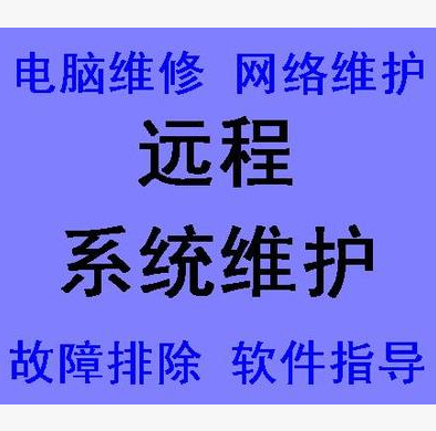 Computer maintenance Network maintenance Remote system maintenance troubleshooting software reinstallation instruction