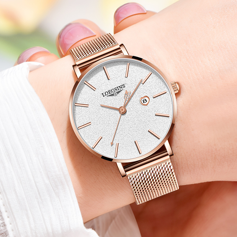 Swiss Genuine Wanderer Women's Mechanical Watch, Waterproof, Business Top Ten Famous Brands, Light Luxury Fashion Women's Watch