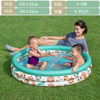 Большое однослойное дно бассейна дикой природы