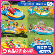 Original Fit INTEX Home Jet Pool Infant Child Inflatable Swimming Pool Play Pool Sand Pool Marine Globe Pool