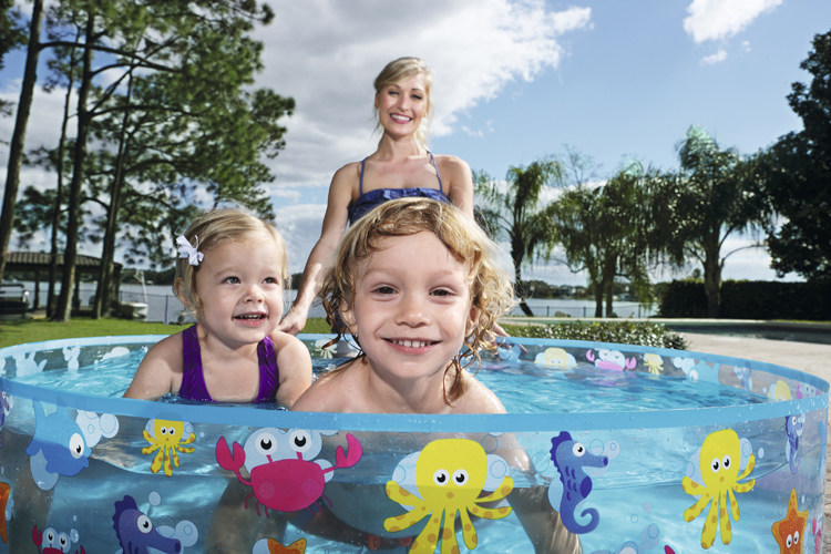 Детский надувной бассейн 正品海洋动物硬橡胶游泳池家庭画水池鱼塘儿童浴池不充气 Bestway