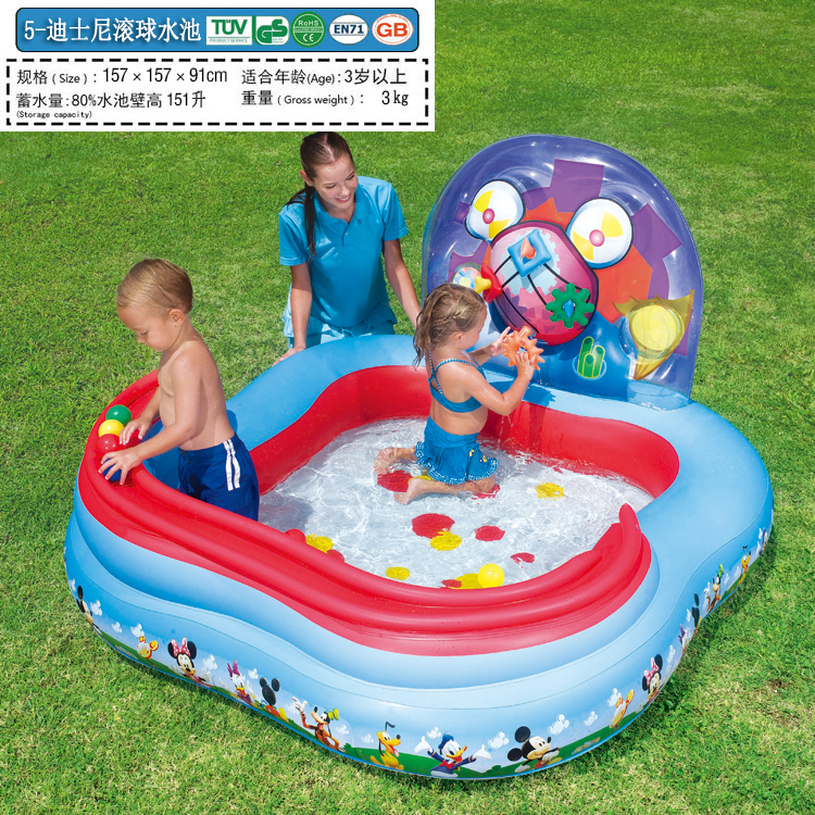 Inflatable bóng biển hồ bơi bé chơi hồ bơi trẻ sơ sinh con hồ bơi dày cá cát hồ bơi sóng đồ chơi phao tắm cho bé