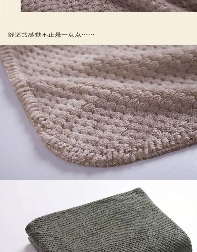 Four Seasons thường flannel chăn mền chăn san hô ghế dài để giữ ấm vào mùa xuân và mùa hè máy lạnh chăn mền con chăn - Ném / Chăn chăn lông tuyết nhung