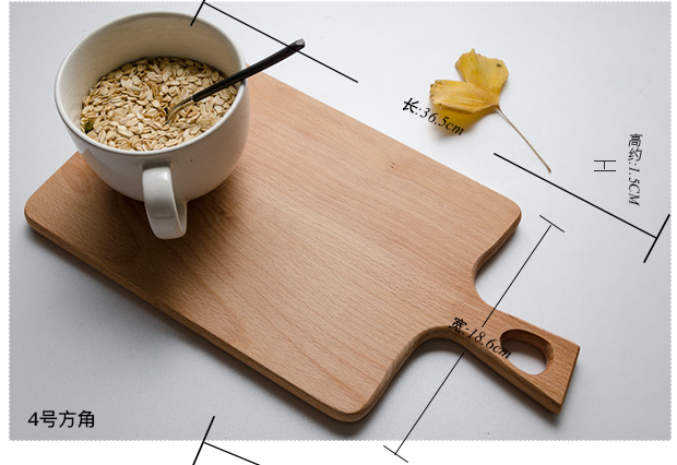 E cm khay gỗ nguyên bản bằng gỗ vuông cốc chén đĩa đĩa gỗ tấm bánh mì tấm trái cây tấm sushi tấm đĩa gỗ đẹp