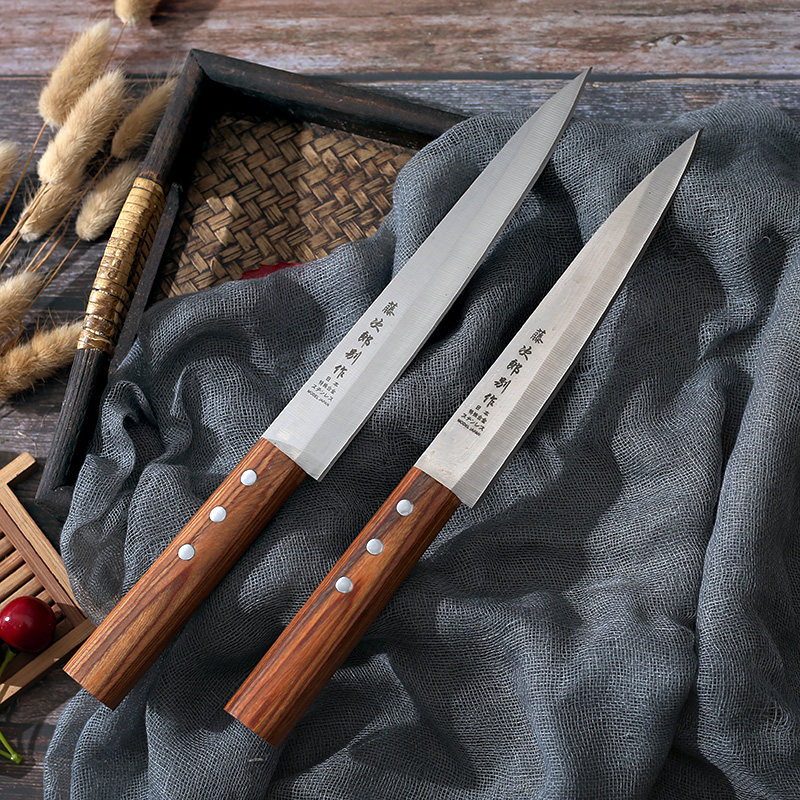 Japanese cut salmon knife sashimi knife professional Japanese fish raw knife willow blade cooking sushi knife sharp multi-purpose knife