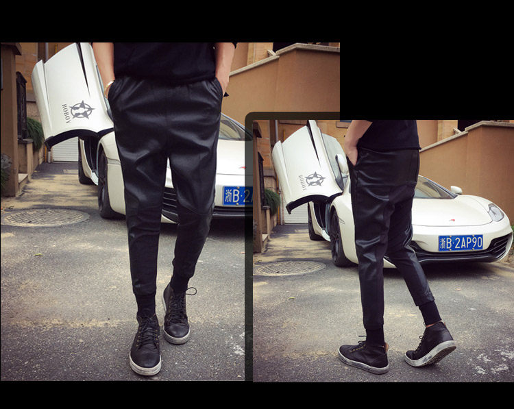 Pantalon cuir homme en vrac pour adolescent pour hiver - Ref 1493725 Image 10