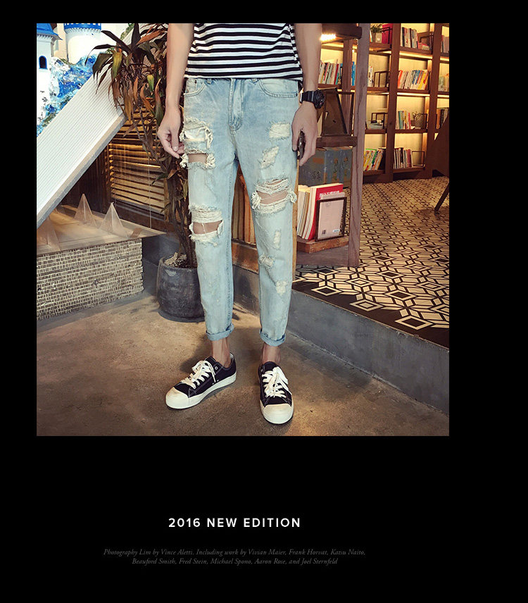 Jeans pour jeunesse pieds Slim BWXD pour été - Ref 1481587 Image 52