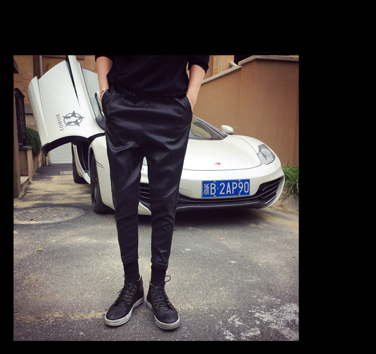 Pantalon cuir homme en vrac pour adolescent pour hiver - Ref 1493725 Image 12