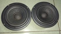 J W L 5.5 inch alto speaker speaker wrinkle basin pair