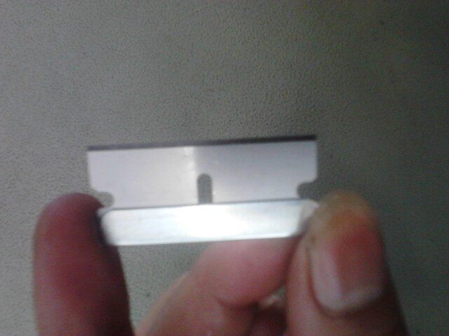  Factory direct security blade Single-sided blade Hand-held blade glass blade 39*19*0 25