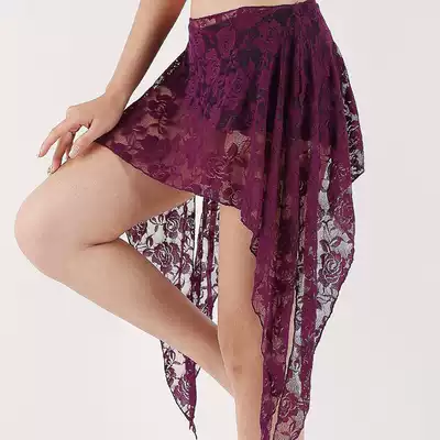 Waving clothing waist decoration new belly dance waist accessories lace waist skirt Y012