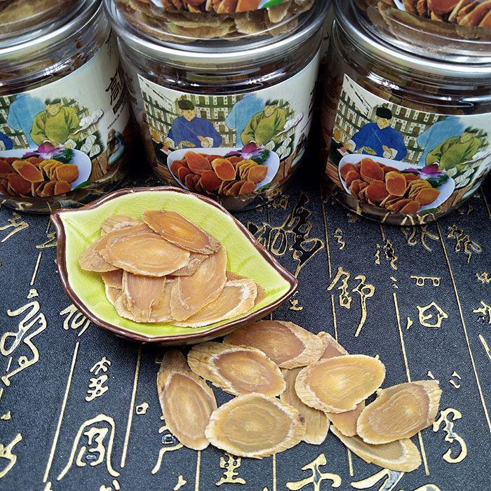 Northeast Teryield Changbai Mountain No Sugar Red Ginseng Slice Large foot dry red ginseng Chrysanthemum Flower Pattern 100 gr RMB78