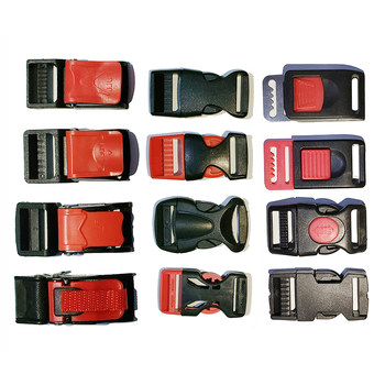 Helmet buckle rope lock accessories electric car children's safety helmet chin buckle three-section buckle pin quick removal plug