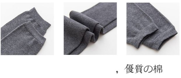 Cotton thẳng gối đầu gối vớ mùa thu và mùa đông Hàn Quốc nhảy yoga ấm xà cạp ống cao trên đống vớ nữ tất nam