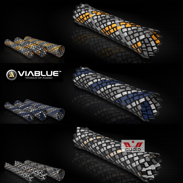 Original German viablue shock absorber protection net suitable for signal line headphone line power line use