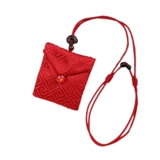 Детский квадратный защитный амулет, водонепроницаемый защитный чехол, детская сумка, с вышивкой