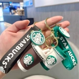 Starbucks, кофейный брелок, милая кукла для ключей, подвеска, украшение на сумку, с медвежатами