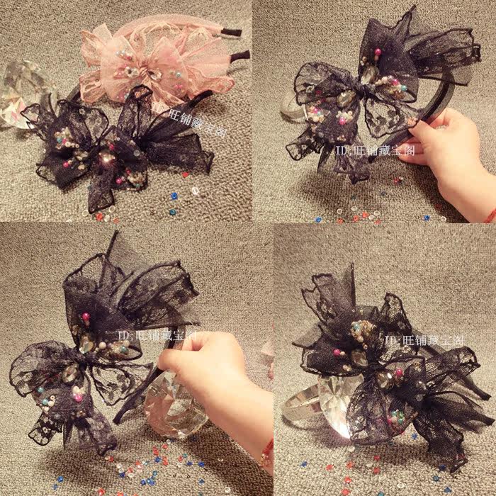 Accessoire coiffure en dentelle - Ref 1201071 Image 7